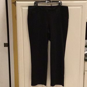Eileen Fisher Black Plus Size Pants